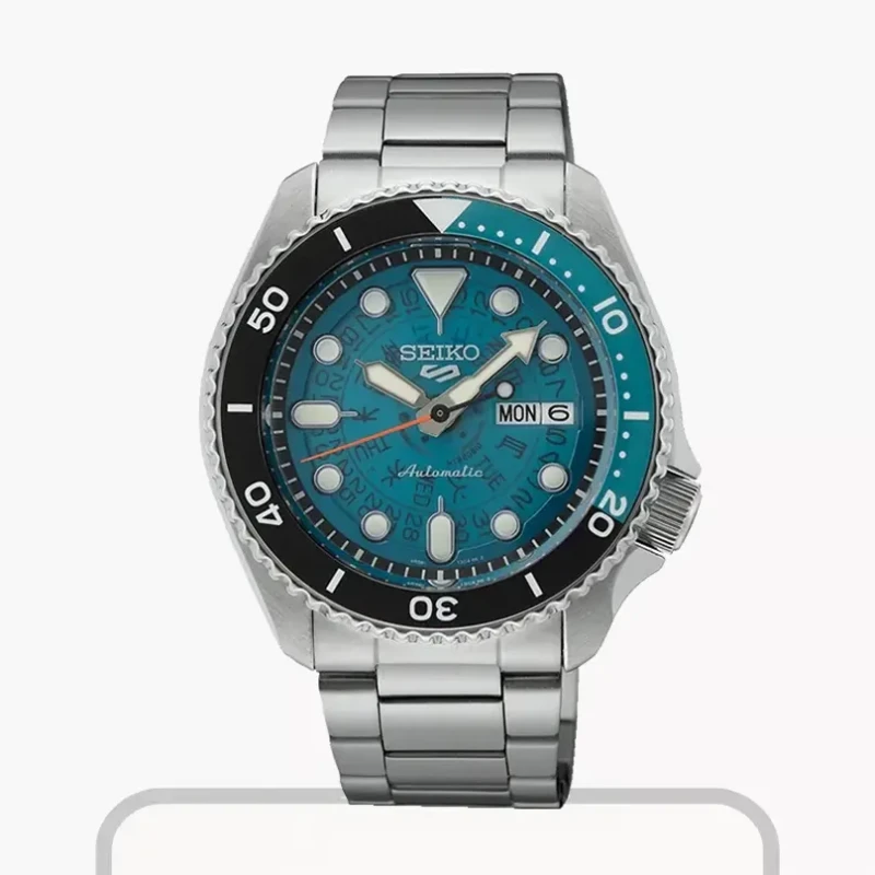 Seiko 5 Men's Sports 'Time Sonar' Dial Watch | SRPJ45K1